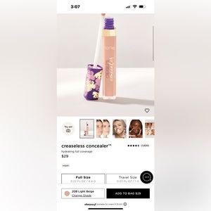 2x New tarte concealer